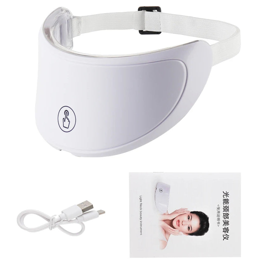AuraGlow™ Facial & Neck Light Therapy Mask