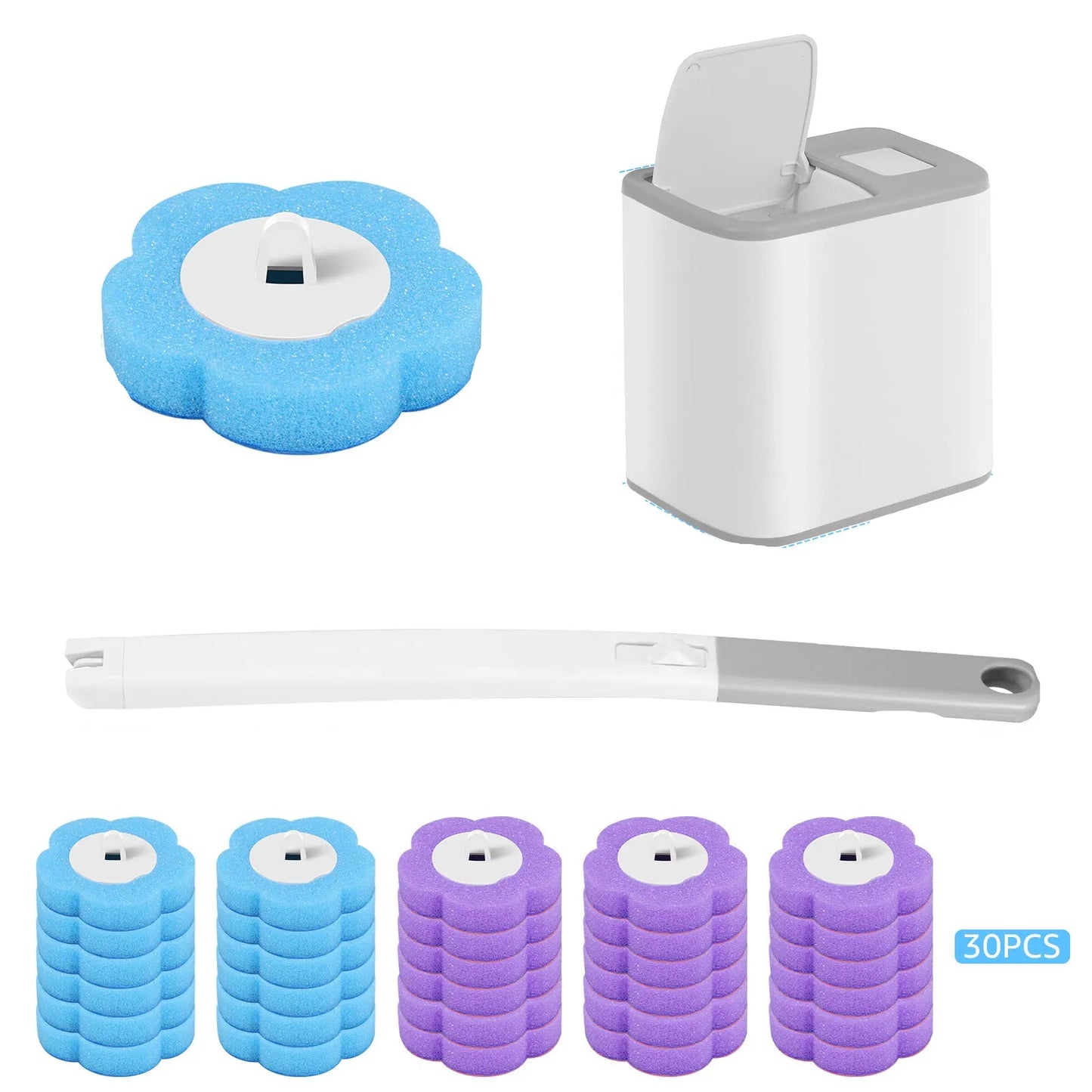 Infintore™ Disposable Toilet Brush Kit