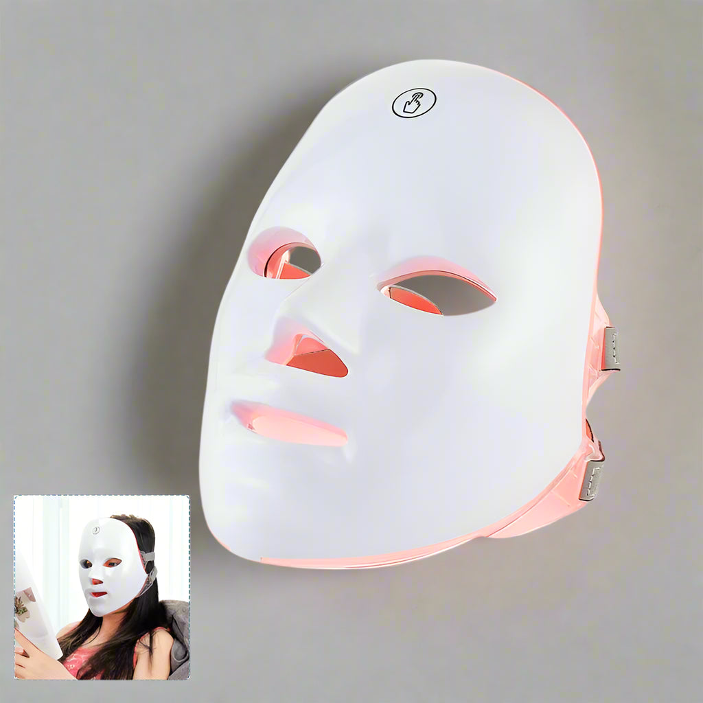 AuraGlow™ Facial & Neck Light Therapy Mask