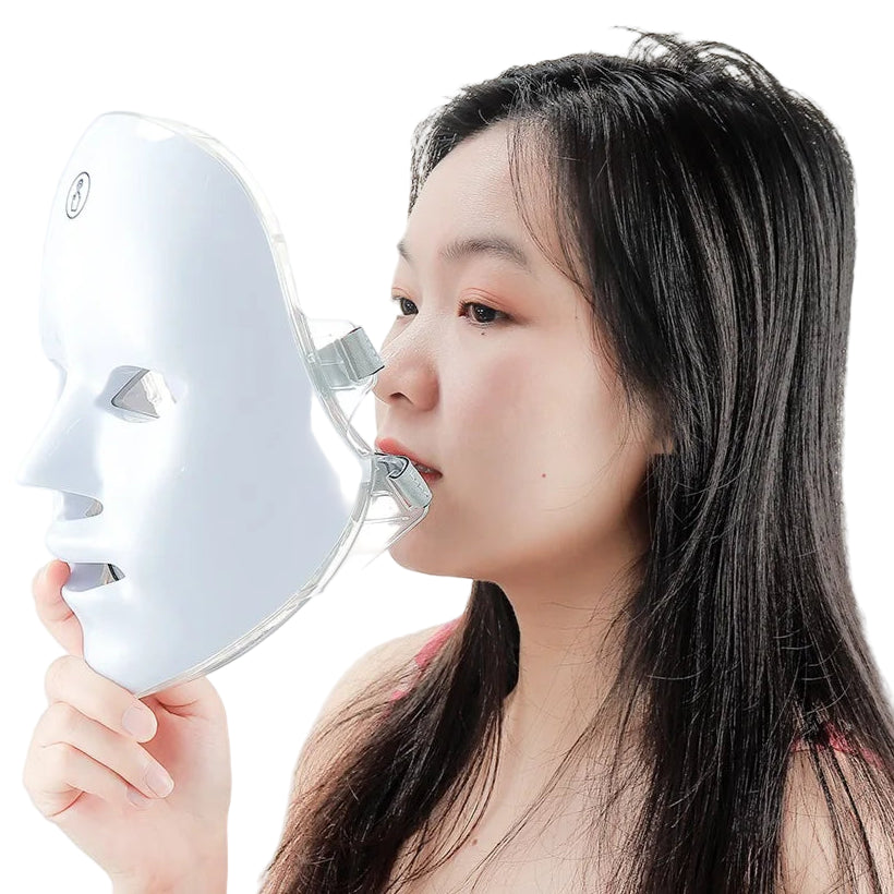 AuraGlow™ Facial & Neck Light Therapy Mask