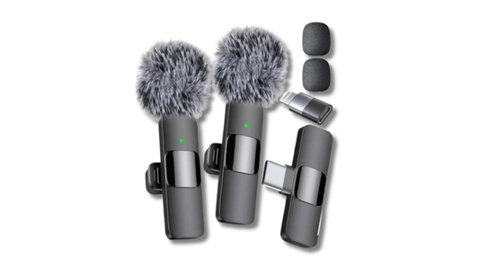 Infintore™ Wireless Microphone: Clear Audio for Video Recording