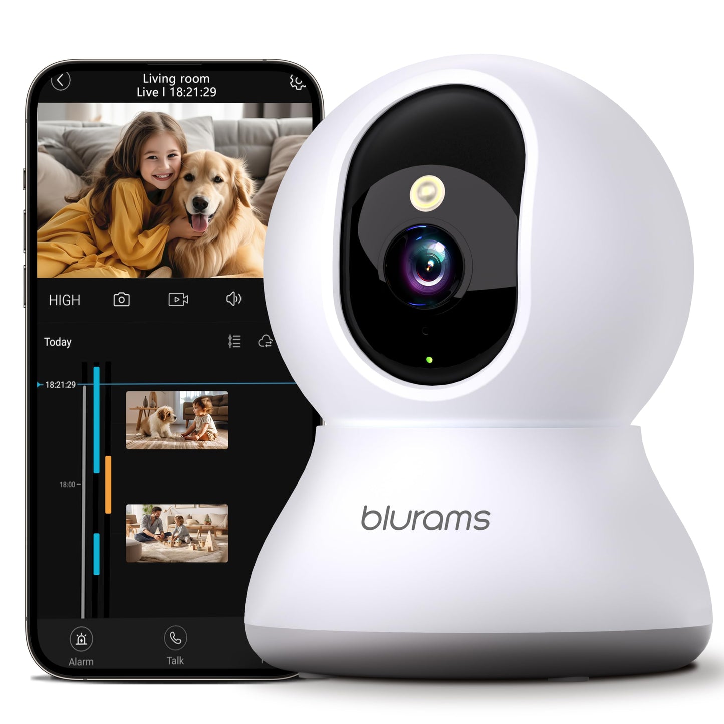 EchoEye™ 2K Indoor Camera