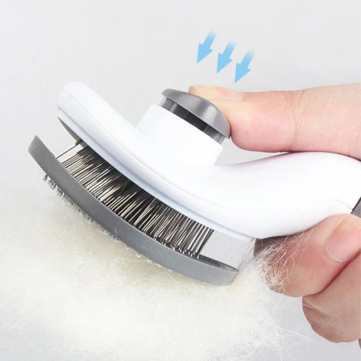 FurSweep™ Pet Hair Remover Brush & Grooming Comb