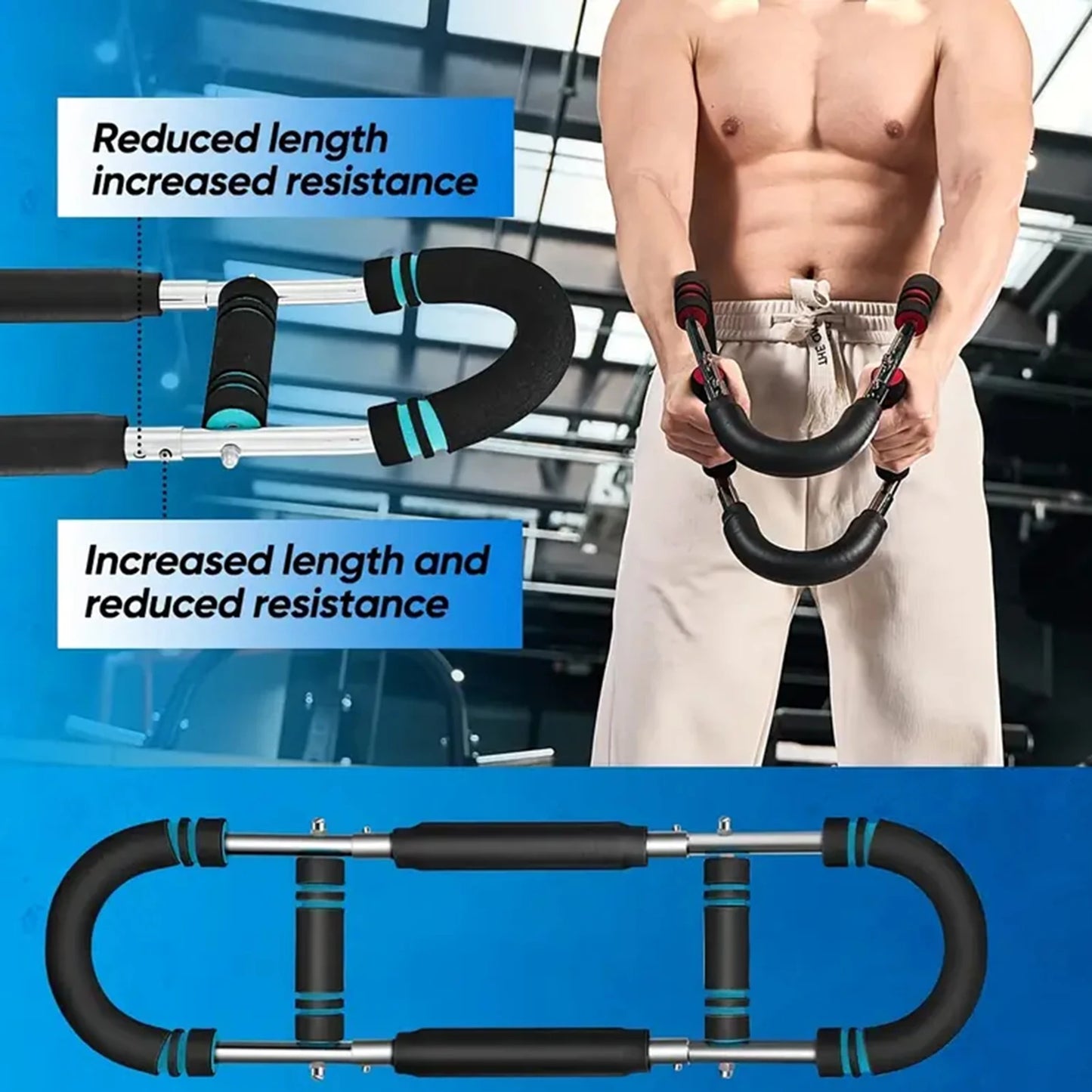 GripMaster™ Arm Trainer & Upper Body Exerciser