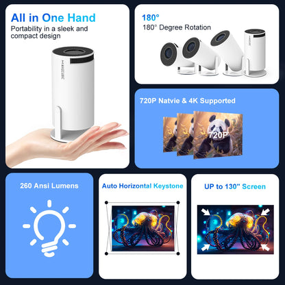 Infintore™ 4K Smart Projector