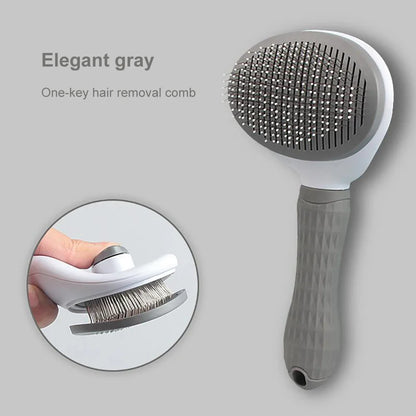 FurSweep™ Pet Hair Remover Brush & Grooming Comb