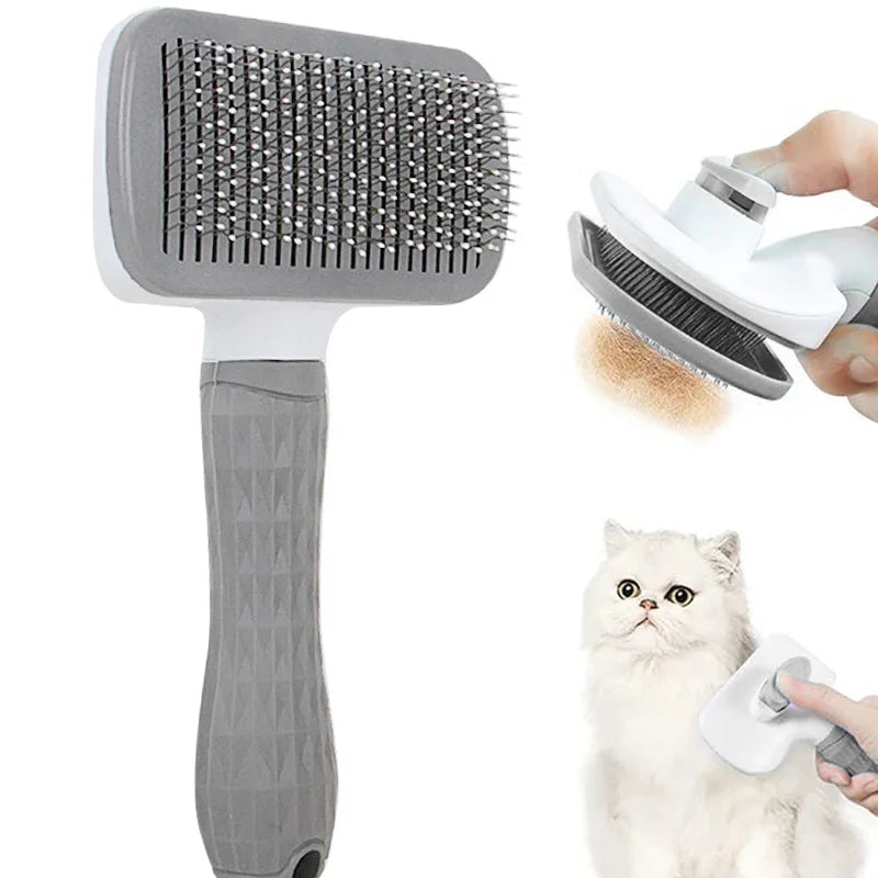 FurSweep™ Pet Hair Remover Brush & Grooming Comb