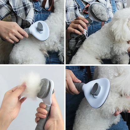FurSweep™ Pet Hair Remover Brush & Grooming Comb