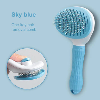 FurSweep™ Pet Hair Remover Brush & Grooming Comb
